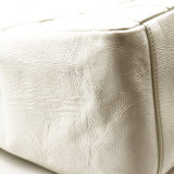 CHANEL Caviar Grand Shopping Tote GST White