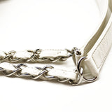 CHANEL Caviar Grand Shopping Tote GST White