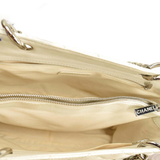 Chanel Caviar Tote Chain Tote White GST