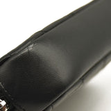 CHANEL Caviar Quilted Small Curvy Pouch Cosmetic Case Black
