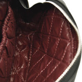 CHANEL Caviar Quilted Small Curvy Pouch Cosmetic Case Black