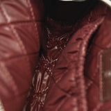 CHANEL Caviar Quilted Small Curvy Pouch Cosmetic Case Black