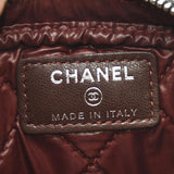 CHANEL Caviar Quilted Small Curvy Pouch Cosmetic Case Black