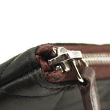 CHANEL Lambskin Quilted Small Cosmetic Case Black