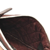 CHANEL Lambskin Quilted Small Cosmetic Case Black