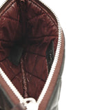 CHANEL Lambskin Quilted Small Cosmetic Case Black