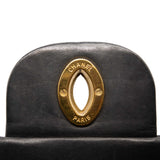 Chanel Lambskin Quilted XL Jumbo Single Flap Black Shoulder Bag