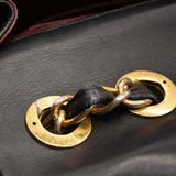 Chanel Lambskin Quilted XL Jumbo Single Flap Black Shoulder Bag