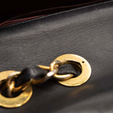 Chanel Lambskin Quilted XL Jumbo Single Flap Black Shoulder Bag