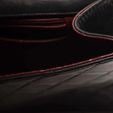 Chanel Lambskin Quilted XL Jumbo Single Flap Black Shoulder Bag