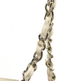 CHANEL Caviar Quilted Grand Shopping Tote GST White