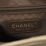 CHANEL Caviar Quilted Grand Shopping Tote GST White