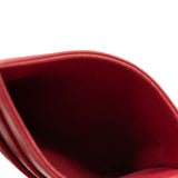 Chanel Lambskin Quilted Card Holder Red