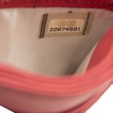 Chanel Lambskin Quilted Card Holder Red