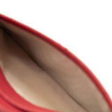 Chanel Lambskin Quilted Card Holder Red