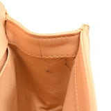 CHANEL Calfskin Chevron Quilted Medium Braided Boy Flap Beige