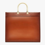 FENDI SUNSHINE LARGE Natural Coloured Leather Shopper
