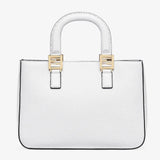 FF TOTE SMALL Cuoio Romano Leather Bag