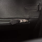 Hermes Birkin 35 Black Epsom Palladium Hardware