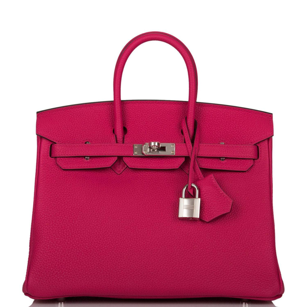 Hermes Birkin 25 Rose Mexico Togo Palladium Hardware