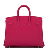 Hermes Birkin 25 Rose Mexico Togo Palladium Hardware