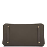 Hermes Vert de Gris Togo Birkin 35cm Gold Hardware