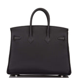 Hermes Black Togo Birkin 25cm Palladium Hardware