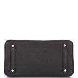 Hermes Black Togo Birkin 30cm Rose Gold Hardware