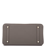 Hermes Etain Togo Birkin 30cm Gold Hardware