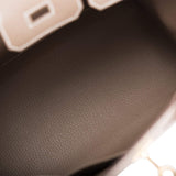 Hermes Birkin Sellier 25 Etoupe Epsom Gold Hardware