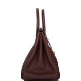 Hermes Birkin 35 Havane Clemence Gold Hardware