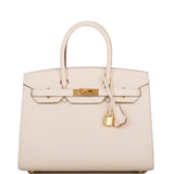 Hermes Nata Epsom Sellier Birkin 30cm Gold Hardware