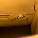 Hermes Jaune Ambre Togo Birkin 30cm Gold Hardware