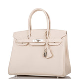 Hermes Craie Epsom Birkin 30cm Palladium Hardware