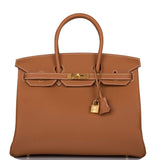Hermes Gold Togo Birkin 35cm Gold Hardware Payment3