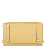 Hermes Birkin 25 Jaune Poussin Togo Gold Hardware