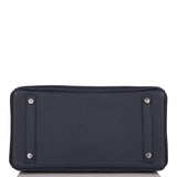 Hermes Bleu Nuit Togo Birkin 30cm Palladium Hardware