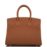 Hermes Gold Togo Birkin 30cm Palladium Hardware