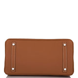 Hermes Gold Togo Birkin 30cm Palladium Hardware