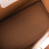 Hermes Birkin 25 Gris Asphalte and Gold Togo Brushed Gold Hardware