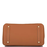 Hermes Birkin 35 Gold Togo Gold Hardware