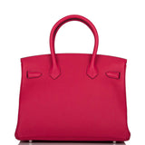 Hermes Birkin 30cm Framboise Togo Palladium Hardware