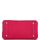 Hermes Birkin 30cm Framboise Togo Palladium Hardware