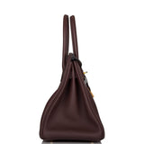 Hermes Rouge Sellier Togo Birkin 30cm Gold Hardware