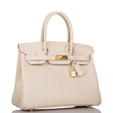 Hermes Craie Epsom Birkin 30cm Gold Hardware