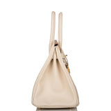 Hermes Craie Epsom Birkin 30cm Gold Hardware