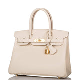 Hermes Craie Epsom Birkin 30cm Gold Hardware