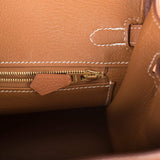 Hermes Birkin 25 Gold Togo Gold Hardware