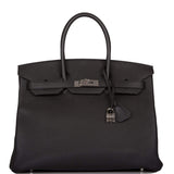 Hermes Birkin 35 Black Togo Palladium Hardware