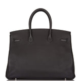 Hermes Birkin 35 Black Togo Palladium Hardware